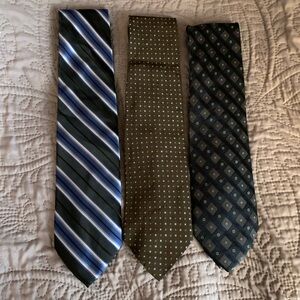 3 Elegant Men's Tie Set